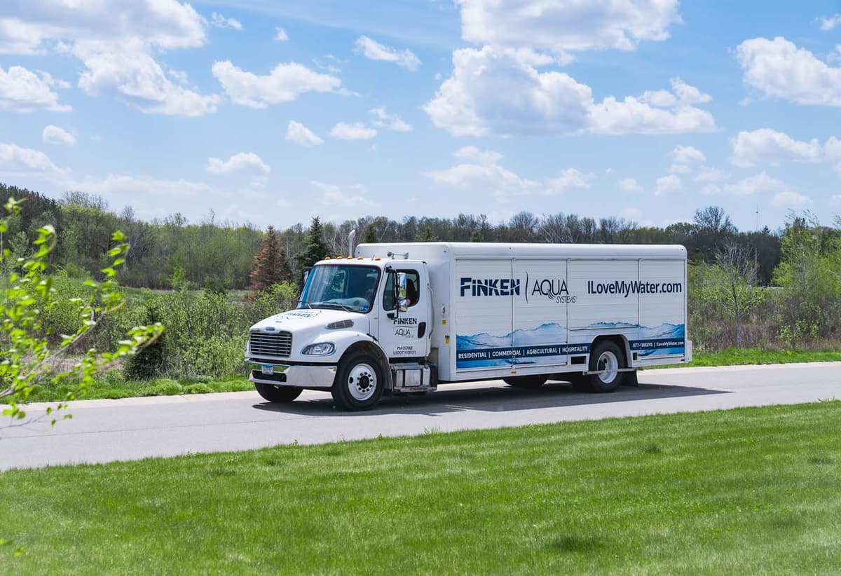 Finken Aqua Systems bottled water delivery